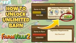 UNLOCKING UNLIMITED BARN !! Farmville 2 County Escape Hacks & Cheat || Farmville 2 County Escape