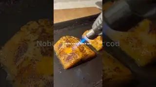 How to Make Nobu&rsquo;s Miso Black Cod 🔥🔥#shorts #nobu #misoblackcod #recipe