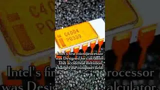 Computer science videos. #computer Intel 1st microprocessor. #coding #hacking #phython #computer
