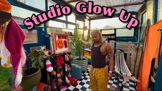 I Completely Redesigned My Art Studio
