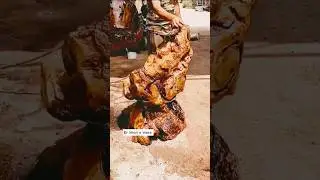 How to make furniture in tree roots with chain shaw ideas