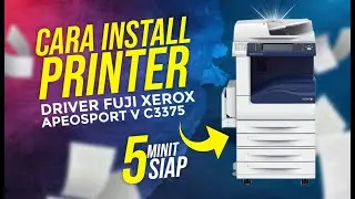 FUJI XEROX - CARA INSTALL PRINTER DRIVER FUJI XEROX V C3375