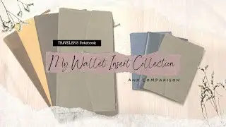 📚TRAVELER’s Notebook | 2023 Wallet Inserts Collection  | Regular & Passport☕