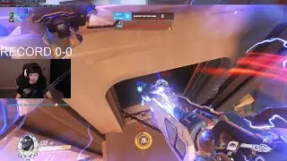 SUPER INSANE NANO WINSTON GAMEPLAY OVERWATCH SEASON 36 TOP 500
