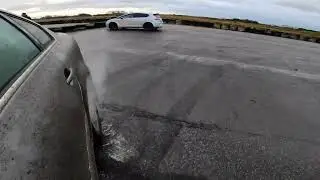 Famous RWD Passat on a Drift Track | Drone Scene