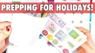 DIY CHRISTMAS PLANNER | HAPPY PLANNER CHRISTMAS MONTHLY PLAN WITH ME