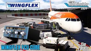 Live | ✈️ MSFS 2024 | WINGFLEX FCU CUBE FIRST LOOK! | Hands-On Test in MSFS! | ENBR-EGPH | Freeware