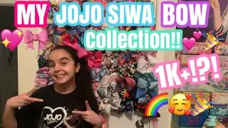 🎉🎀 MY JOJO SIWA BOW COLLECTION!!!💕🌈🌟(1K+?!?)