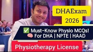 Top Physiotherapy Exam Questions for DHA Licensing | Latest MCQs & Answers #dhaexamquestions 