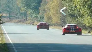 Ferrari Herfstrit (autumn drive) 2011 - 5x Testarossa - Loud acelerations - 1080p Hd