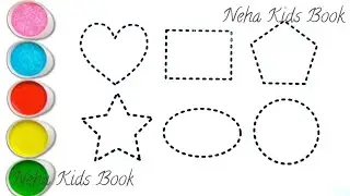Alphabet ABCD and Count 1234 for Kids //Easy Step by Step Drawing Tutorial for Kids,50