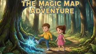 The Magic Map Adventure 🗺 ✨ | A Heartwarming Cartoon Story 😇