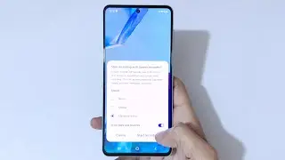 Как записать экран на Samsung Galaxy M55 5G