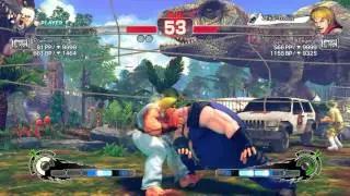 Ultra Street Fighter IV battle: Rufus vs Ken