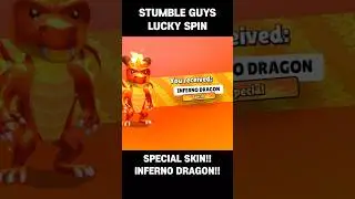 Stumble Guys Lucky Spin, Try to get a special skin (Inferno Dragon)