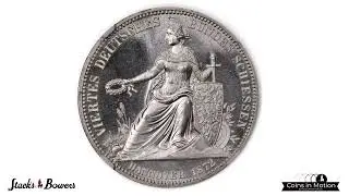GERMANY. Hannover. 4th German Shooting Festival Silver Medal, 1872. Hannover Mint. NGC MS-66.