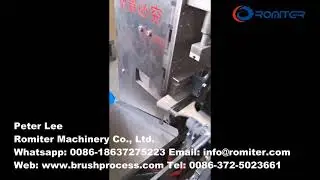 Automatic Paint Brush Wooden Handle Installing and Nailing Machine