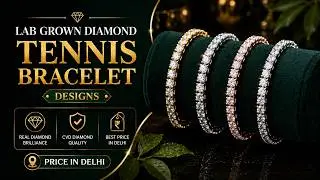 LAB GROWN DIAMOND BRACELET | Beautiful CVD DIAMOND JEWELLERY in Low Price DELHI #trending