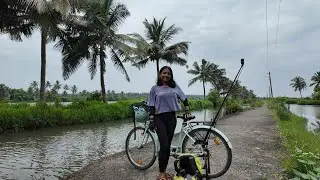 Live Cycling Day 23: Solo Girl Explores Malipuram Beach Road View Point