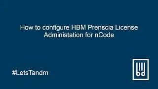 How to setup  a Dongle license or a node locked license for HBM nCode