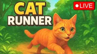 Jaldi Karo ! Cat Runner Live Gameplay Start | New Challenge score 5 Millions #live #gaming
