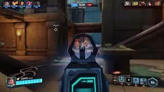 Paladins Gameplay: Viktor, Onslaught, Primal Court (No Commentary)