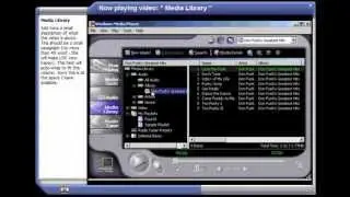 Windows XP Build 2465 Windows Media Player Tour