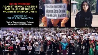 Sit-In Protest Org: by KWOHR & ITLF Women Wing