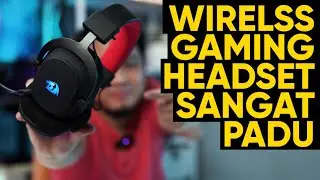 THE BEST Wireless Gaming Headset Bawah RM200 - Review Redragon Zeus Pro 7.1 Wireless Gaming Headset