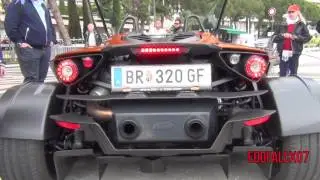 KTM X-Bow GT - Startup and Driving in Monaco