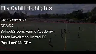 Ella Cahill Highlights '24