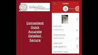 NotaryAct - The Ultimate Electronic Notary Journal Sample Entry