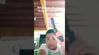 The lego Glock 17 no attachments vs the lego m13 with attachments