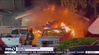 Car fire in Fremont spreads to garage