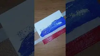 Warrior colors: the beauty and history of Serbian flag painting🤩.#short