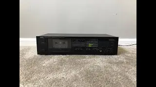 Yamaha K-220 Stereo Single Cassette Deck Tape Player