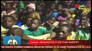 Hohoe Residents Flee For Safety