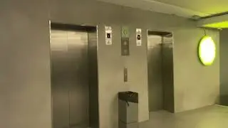 2017 KONE MonoSpace MRL traction elevators at Ramat Aviv Mall - Tel Aviv, IL.