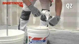 Quality levels Q1, Q2, Q3, Q4 of Eurogypsum standards with Sheetrock by USG