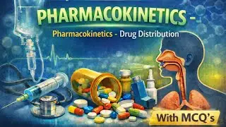 PHARMACOLOGY -PHARMACOKINETICS - DRUG DISTRIBUTION with practice MCQ for D.pharm and MRB ASPIRANTS 