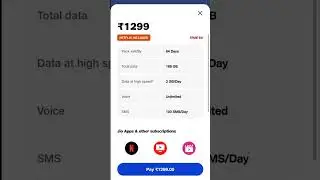 Jio ₹1299 Recharge Plan All Details 🔥 | Jio Netflix Subscription Recharge Plan ₹1299 #shorts.