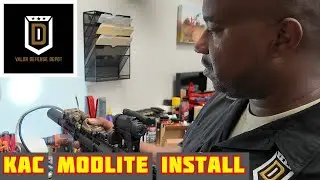 How to install a Modlite OKW-18350 on a KAC rifle.