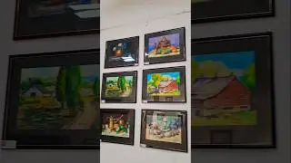 যাদুঘরের আর্ট গ্যালারি #shortvideo #art #musium