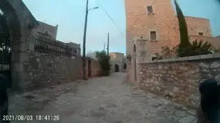Stavri-Mezapos descent, Road cycling in Mani, Greece