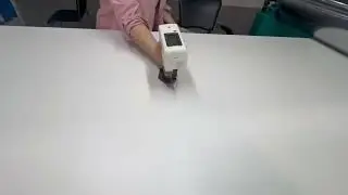 Color difference meter inspection process