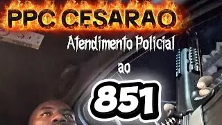 Momento Exato que Policial dialoga com uma Mulher com problemas Psiqui&aacute;trica