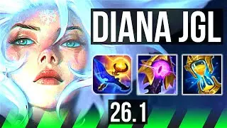 DIANA vs MALPHITE (JGL) | 60K damage | EUW Diamond | 26.1
