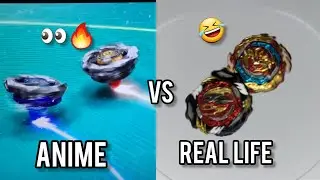 Beyblade ANIME Vs REAL LIFE COMEDY PARODY (funny)