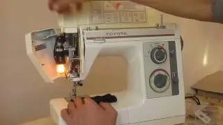 Toyota EX390 Nähmaschine Sewing machine Швейная машина test