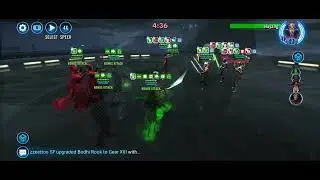 SWGOH TW - oGM vs GLAT double omicrons